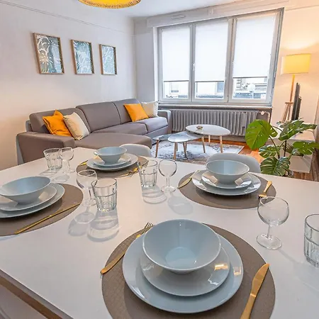 Matcha - 3 Min Parking, Wi-fi, Nespresso - Spacieux & Serein, Ideal Pros Et Familles - Spacious & Serene, Perfect For Pros & Families Apartment