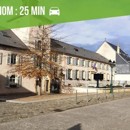 1 & 5 Appts - 1 A 4 Lits - 1 A 7 Pers - Max 31 Pers - 1 Immeuble - Confort, Flexibilite ------ - 1 & 5 Apts - 1 To 4 Beds - 1 To 7 Guests - Up To 31 - Same Building -- Cattenom * Hayange