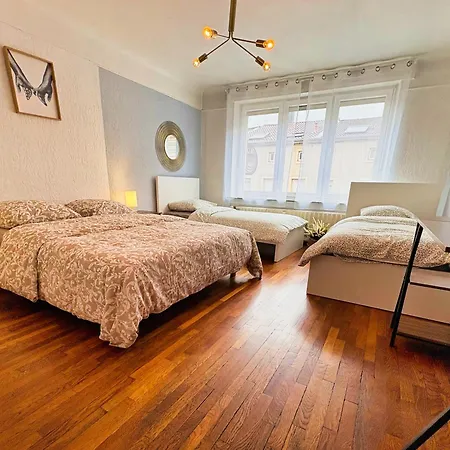 Lägenhet 1 & 4 Appts - 1 A 4 Lits - 1 A 7 Pers - Max 25 Pers - 1 Immeuble - Confort, Flexibilite ------ - 1 & 4 Apts - 1 To 4 Beds - 1 To 7 Guests - Up To 25 - Same Building -- Cattenom