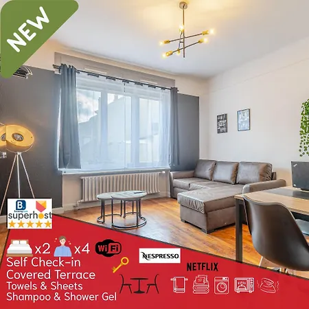 1 & 5 Appts - 1 A 4 Lits - 1 A 7 Pers - Max 31 Pers - 1 Immeuble - Confort, Flexibilite ------ - 1 & 5 Apts - 1 To 4 Beds - 1 To 7 Guests - Up To 31 - Same Building -- Cattenom Διαμέρισμα