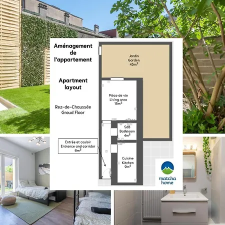 Matcha - 3 Min Parking, Wi-fi, Nespresso - Spacieux & Serein, Ideal Pros Et Familles - Spacious & Serene, Perfect For Pros & Families * Hayange