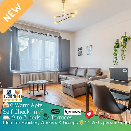 Cattenom 2 A 5 Lits Parking A 3 Min Wi Fi Ideal Equipes Pros Et Familles - 2 To 5 Beds Perfect For Workers And Families 公寓 *