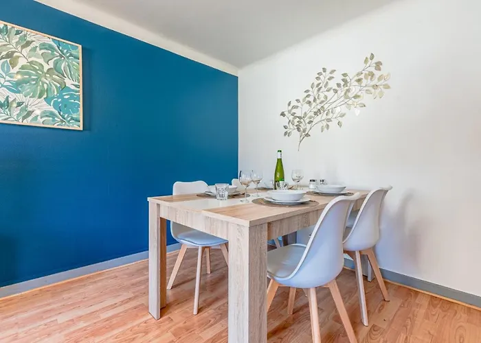 New Cattenom - For Teams & Families - 2 To 5 Beds, 3-min Parking 아파트