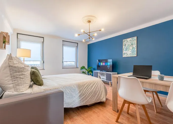 New Cattenom - For Teams & Families - 2 To 5 Beds, 3-min Parking 아파트 Hayange