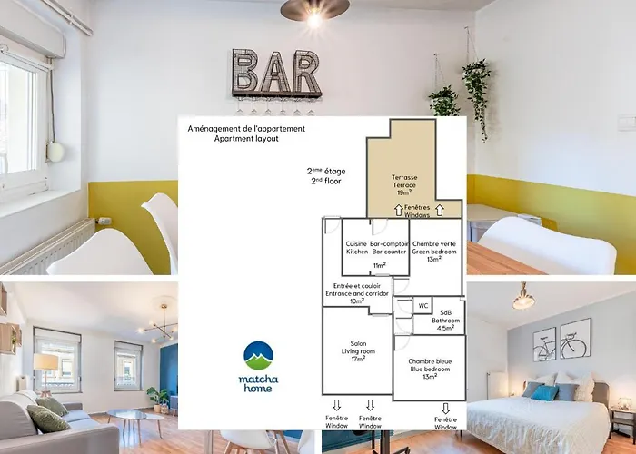 New Cattenom - Apartments For Teams & Families - 2 To 5 Beds, 3-Min Parking Lejlighed Hayange