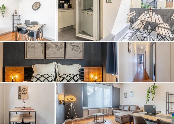 New Cattenom - For Teams & Families - 2 To 5 Beds, 3-min Parking 아파트 *