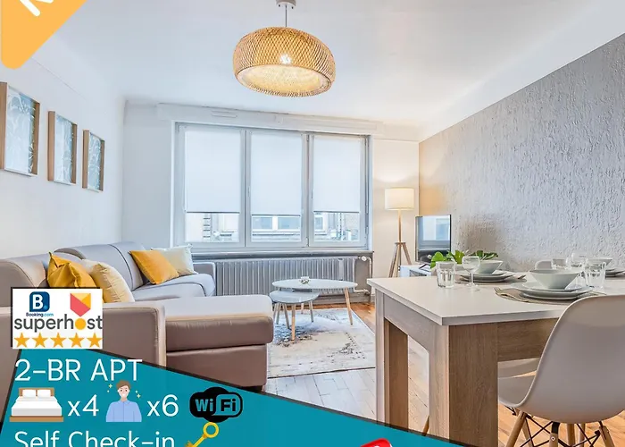 Lejlighed New Cattenom - Apartments For Teams & Families - 2 To 5 Beds, 3-Min Parking *