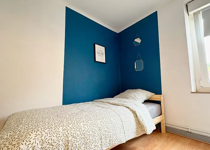 Cattenom 2 A 5 Lits Parking A 3 Min Wi Fi Ideal Equipes Pros Et Familles - 2 To 5 Beds Perfect For Workers And Families