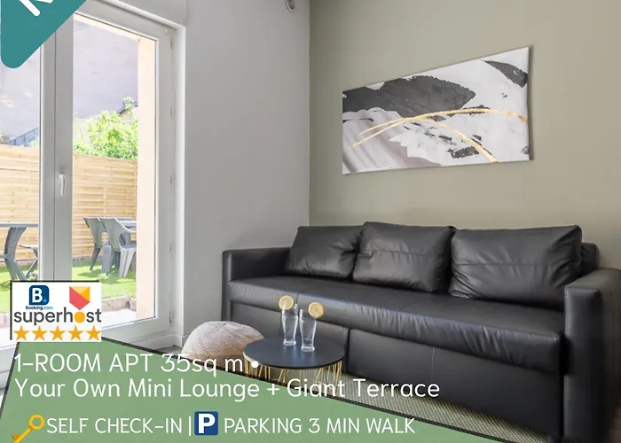 公寓 Cattenom 2 A 5 Lits Parking A 3 Min Wi Fi Ideal Equipes Pros Et Familles - 2 To 5 Beds Perfect For Workers And Families