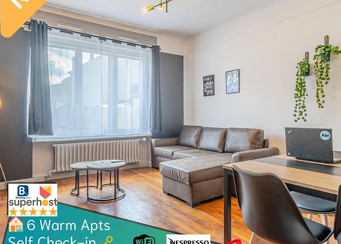 Cattenom 2 A 5 Lits Parking A 3 Min Wi Fi Ideal Equipes Pros Et Familles - 2 To 5 Beds Perfect For Workers And Families 公寓 *