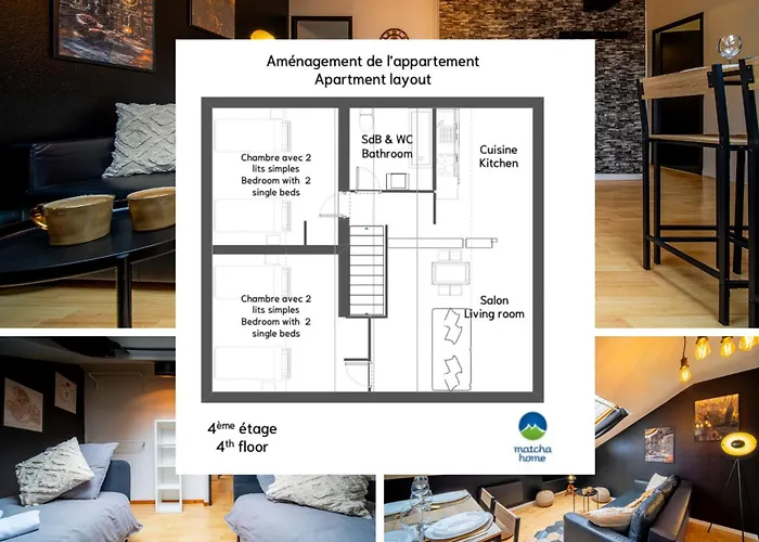 New Cattenom - For Teams & Families - 2 To 5 Beds, 3-min Parking